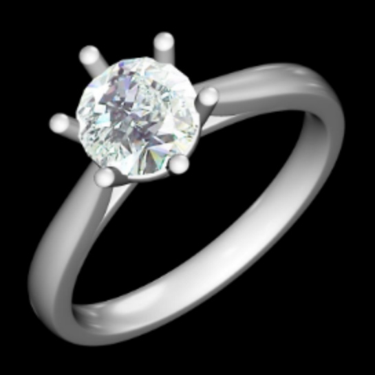 经典六爪一克拉